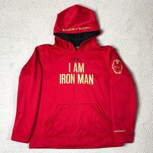Under Armour Marvel Iron Man Hoodie Sweatshirt